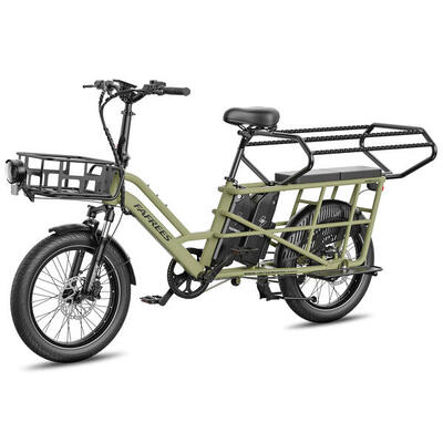 Ff20 cuv opvouwbare elektrische fiets 48v 15ah 720wh×2, 20" band