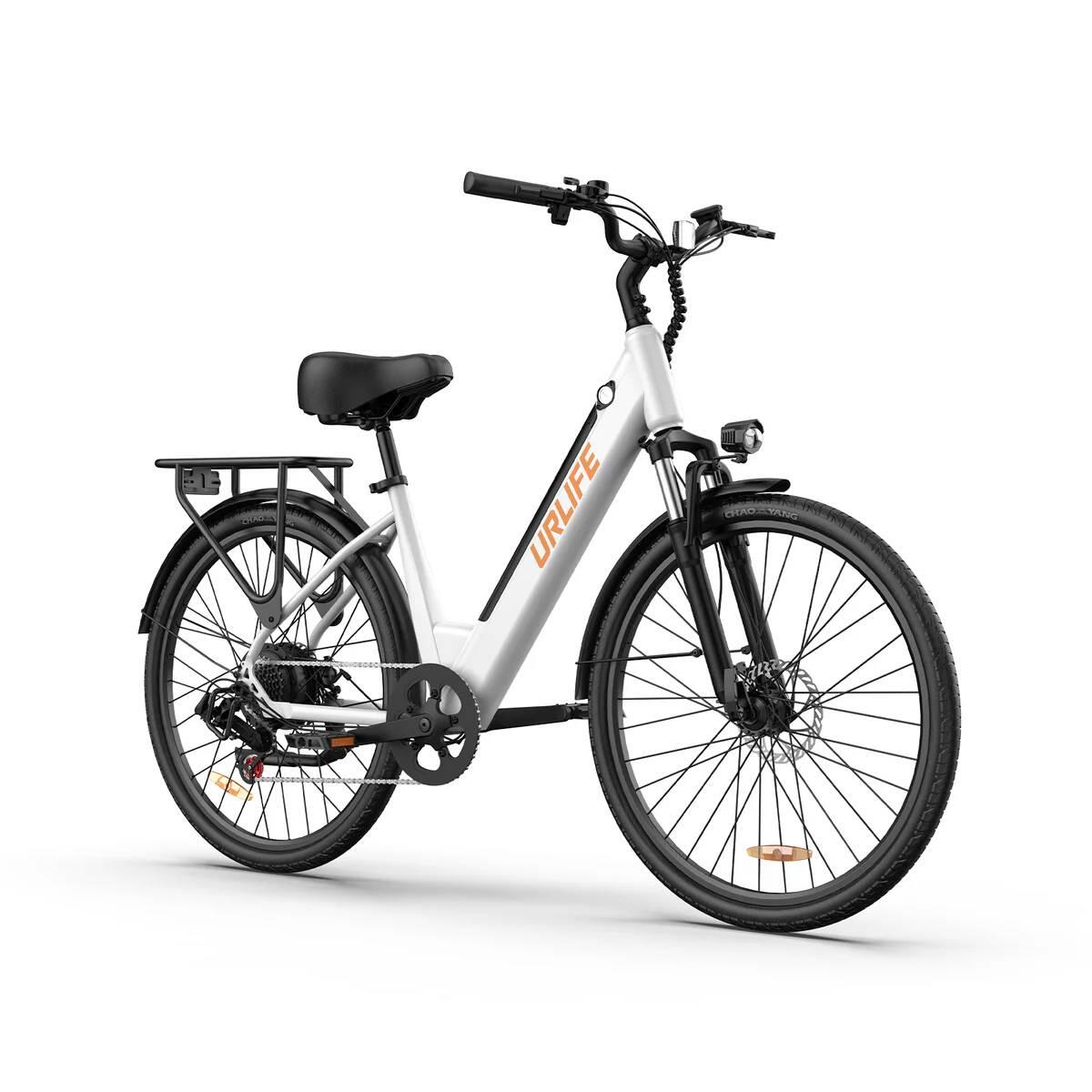 E26 Bici elettrica per adulti Batteria 36V 13Ah Pneumatico largo 26 pollici 2/6