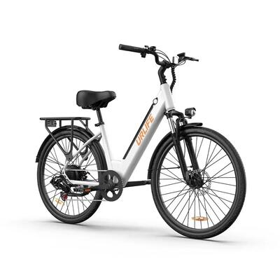 Elektrische fiets urlife e26 (48v), 48v 10.4ah accu, 26 inch banden