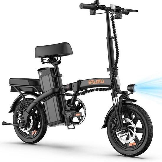 vélo électrique pliant adulte URLIFE F1L 250W 48V 7.5Ah 14" pneus