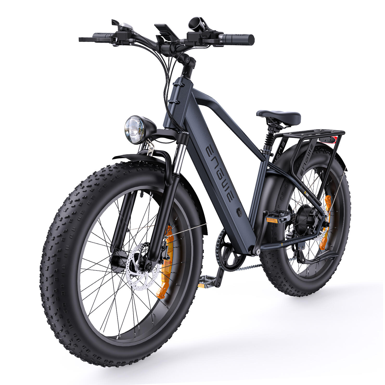ENGWE E26: La bicicleta eléctrica urbana definitiva con neumáticos anchos 5/7