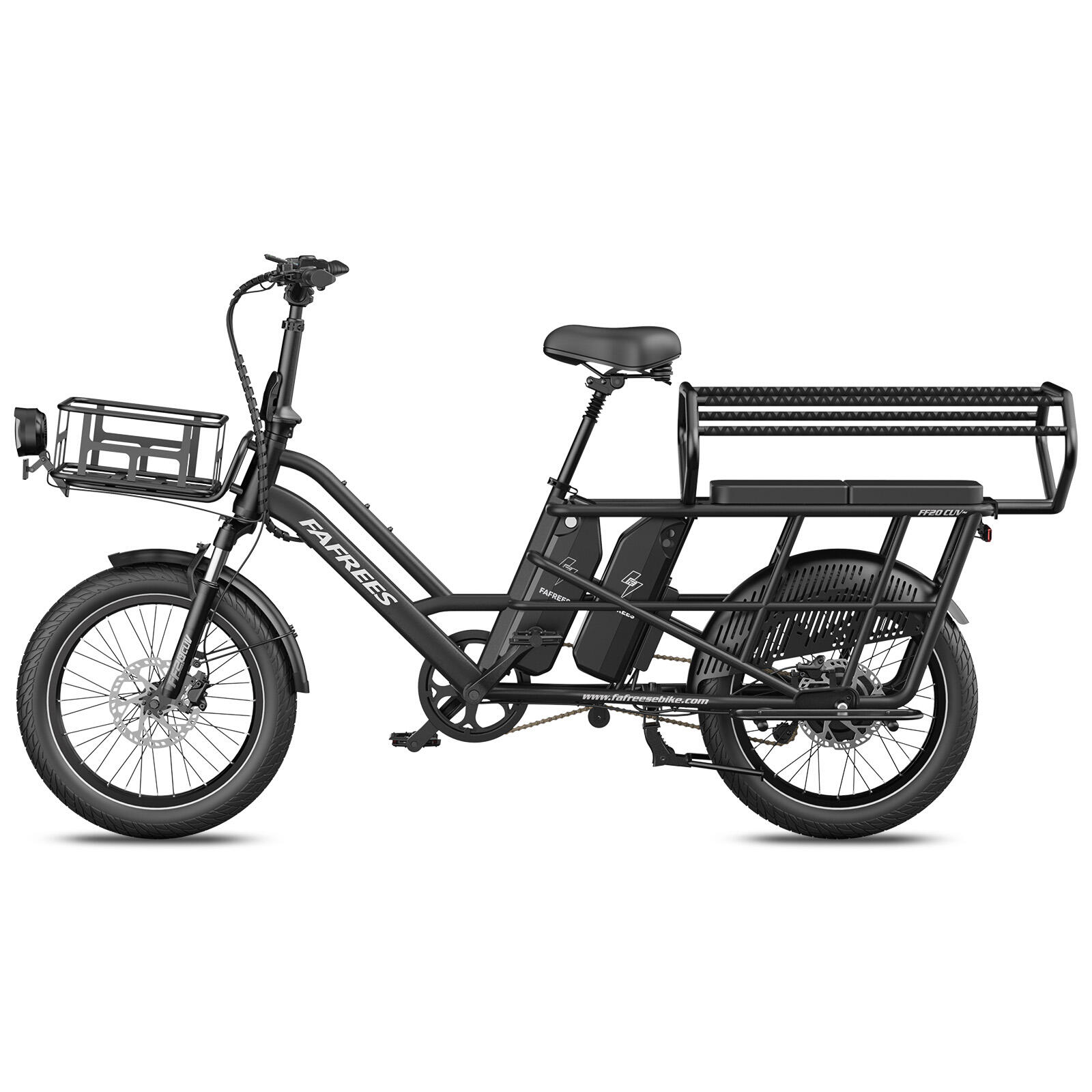 FF20 CUV Faltbares Elektrofahrrad 48V‑12Ah‑Akku 576Wh×2, 20"‑Reifen 3/6
