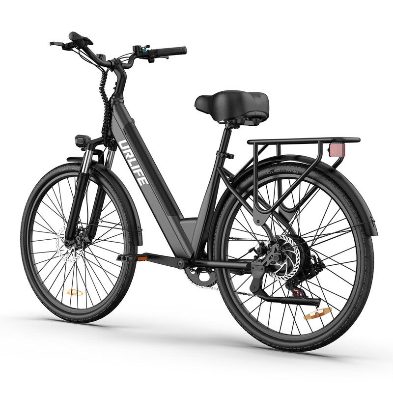 E26 bicicletă electrică pentru adulți, baterie 48V 10.4Ah și roți de 26 de inci