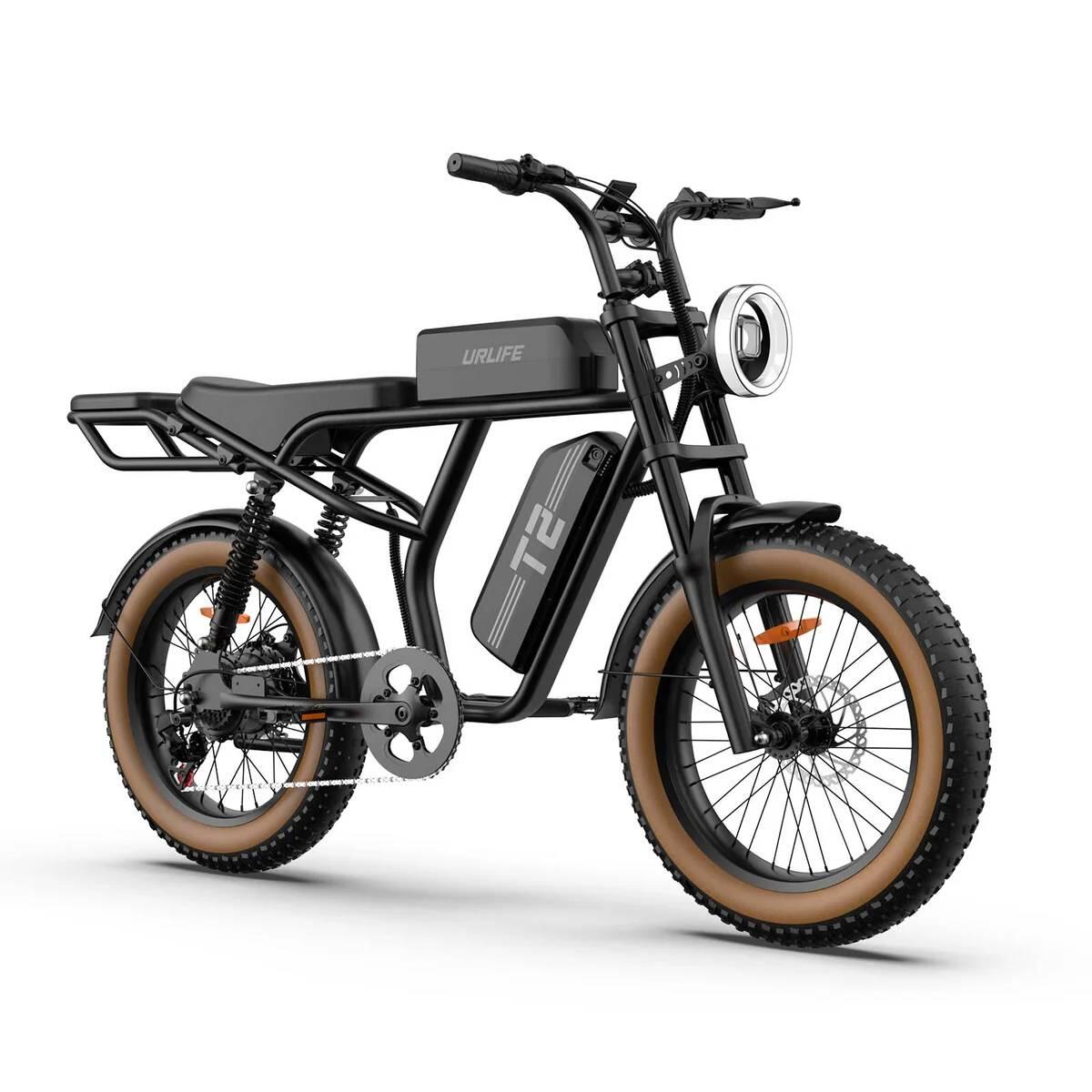T2 Elektrofahrrad : 48V 15,6Ah Akku 20×4,0 Zoll Breitreifen 2/7