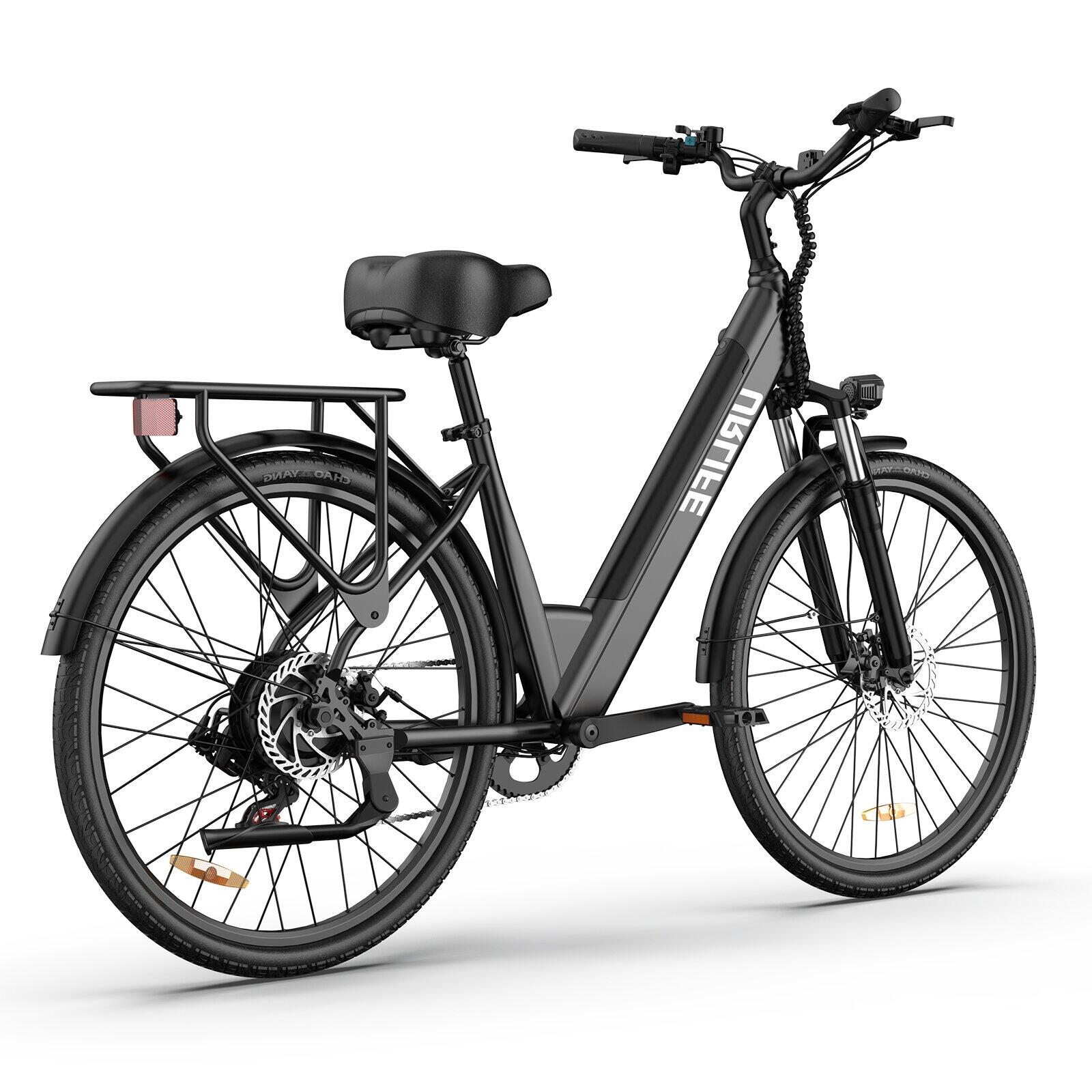 E26 Bici elettrica per adulti Batteria 36V 13Ah Pneumatico largo 26 pollici 6/6
