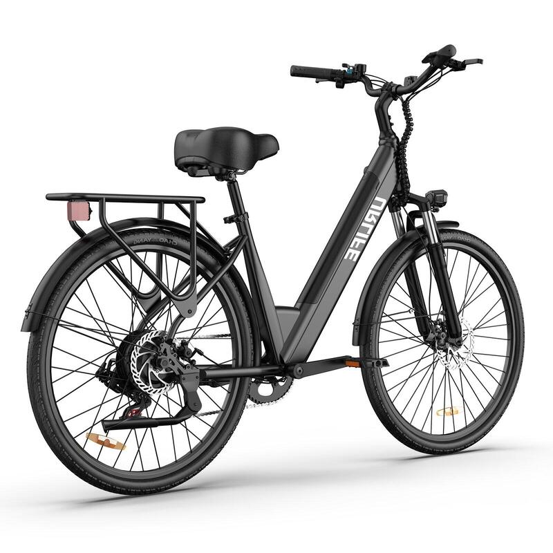 E26 bicicletă electrică pentru adulți, baterie 48V 10.4Ah și roți de 26 de inci