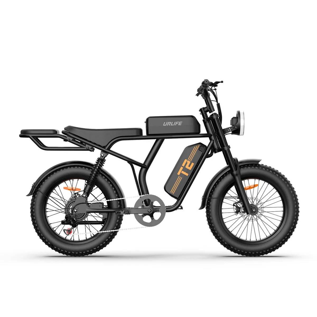 T2 Elektrofahrrad : 48V 15,6Ah Akku 20×4,0 Zoll Breitreifen 4/7