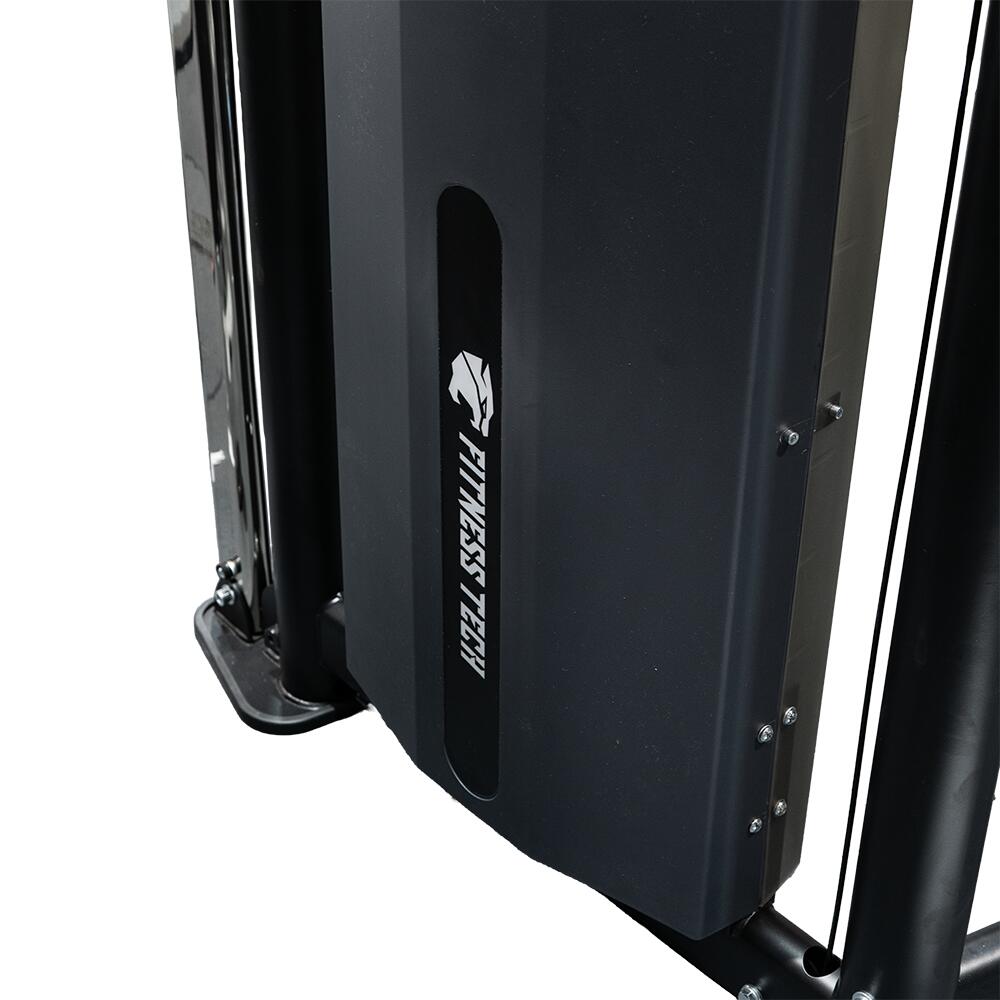 Poulie double réglable F26 professionnelle + accessoires Fitness Tech 3/5