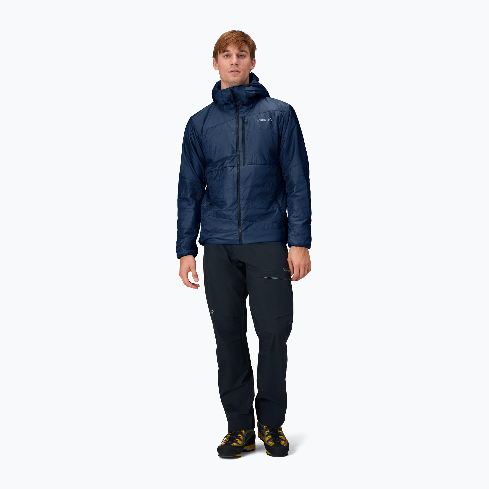 Kurtka ocieplana męska NORRONA Faketind Thermo40 Zip Hood 2/6