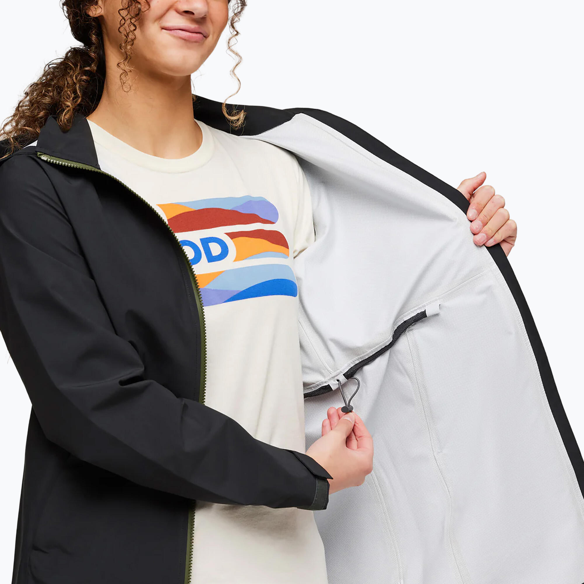 Casaco de Chuva para Mulher Cotopaxi Cielo Rain Trench 6/7