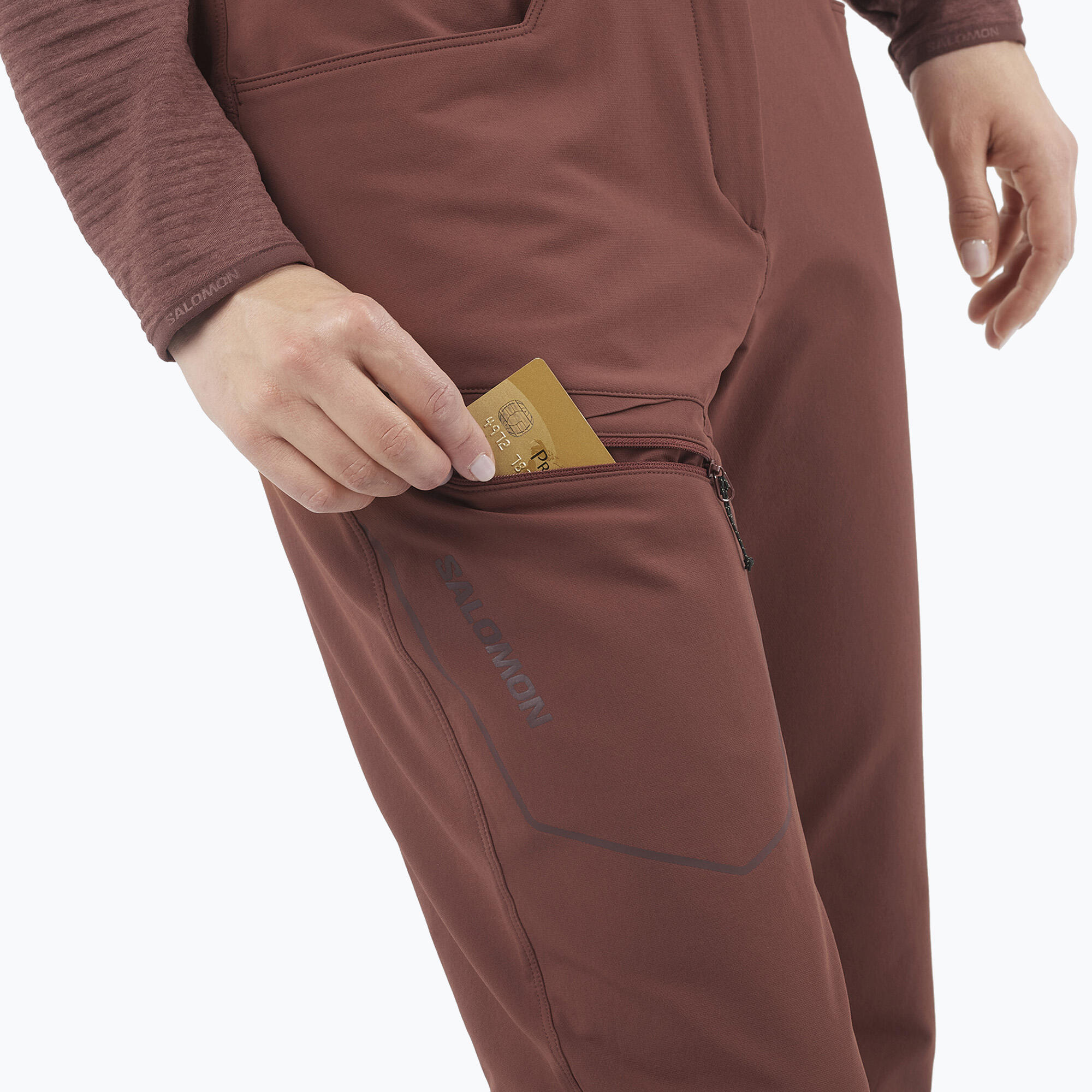 Spodnie trekkingowe damskie Salomon Wayfarer Warm 4/7