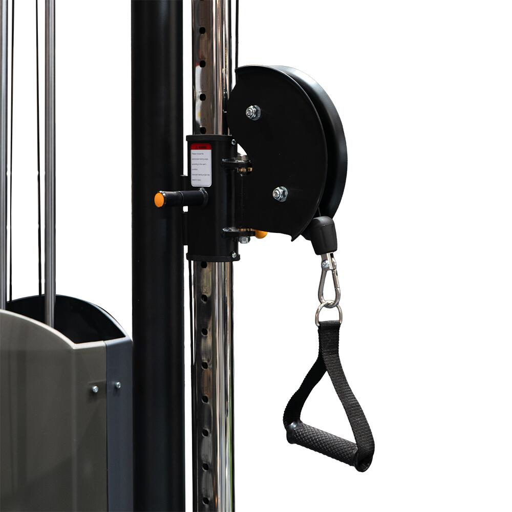 Poulie double réglable F26 professionnelle + accessoires Fitness Tech 4/5