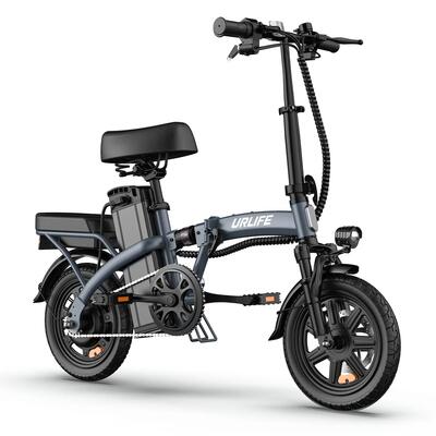 Vouwbare elektrische fiets urlife f1l, 48v 7.5ah accu, 14×2.125" banden
