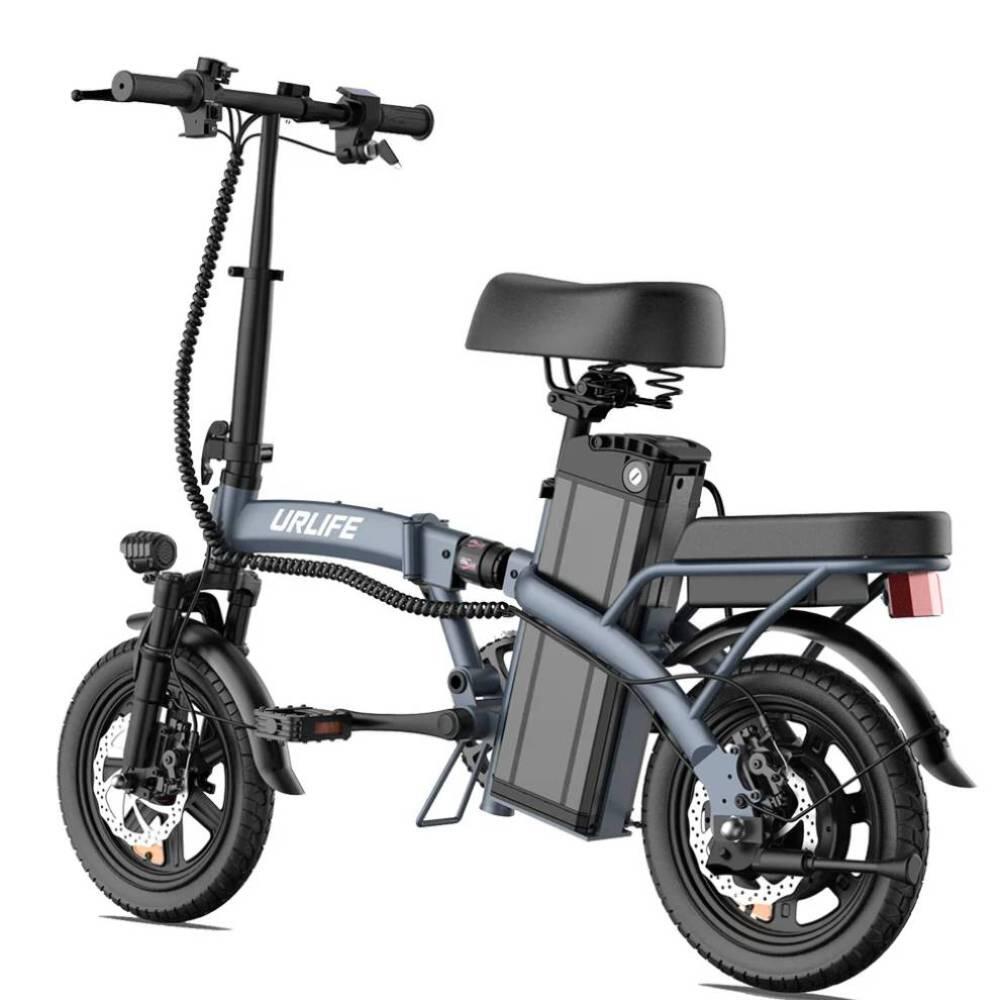 F1L Elektrofahrrad für Erwachsene Akku 48V 7,5Ah Reifen 14 Zoll 5/6