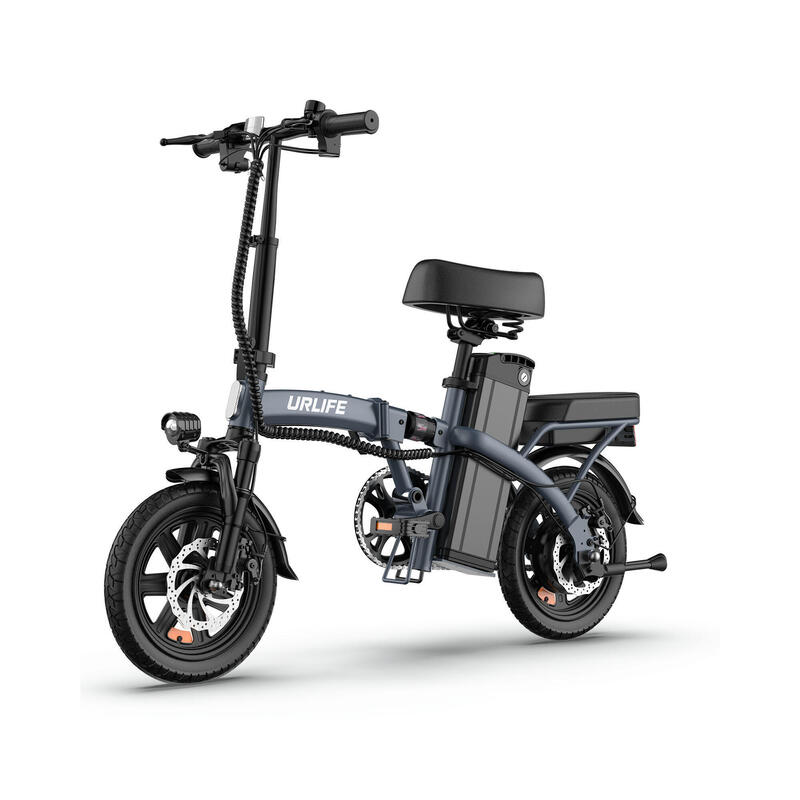 F1L bicicletă electrică urbană pentru adulți, baterie 48V 7.5Ah și roți de 14 in