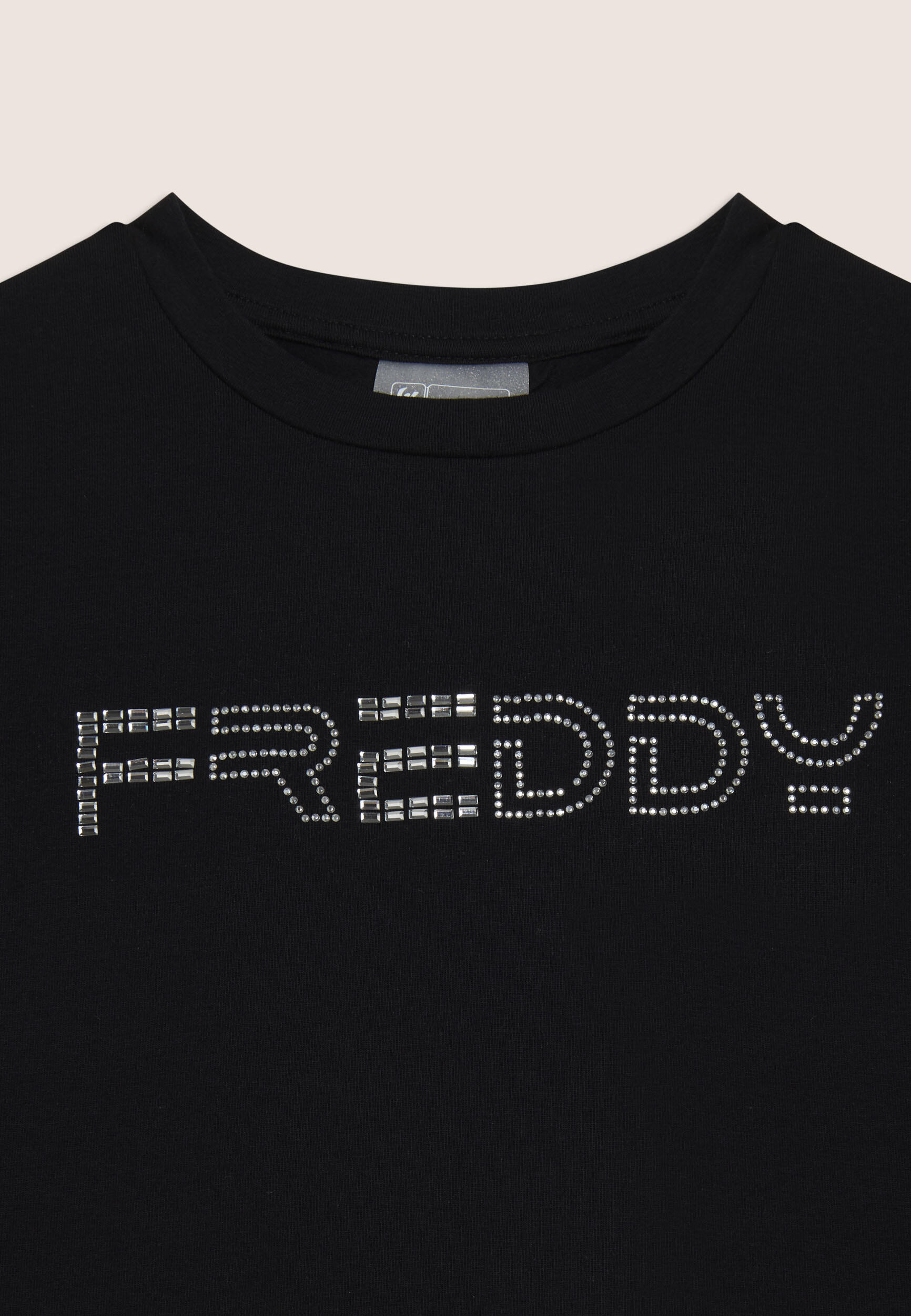 T-shirt cropped con apertura sul retro da bambina e ragazza 3/3