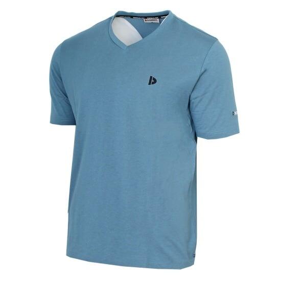 T-shirt homme Berno col V 100 % coton
