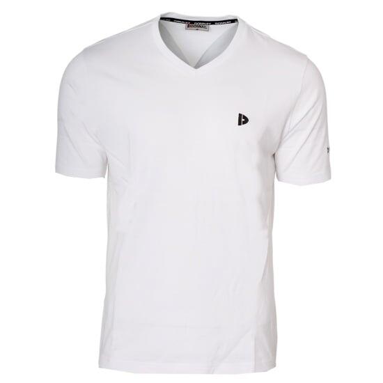 Heren T-Shirt Berno v-neck hals  100% katoen 3/5
