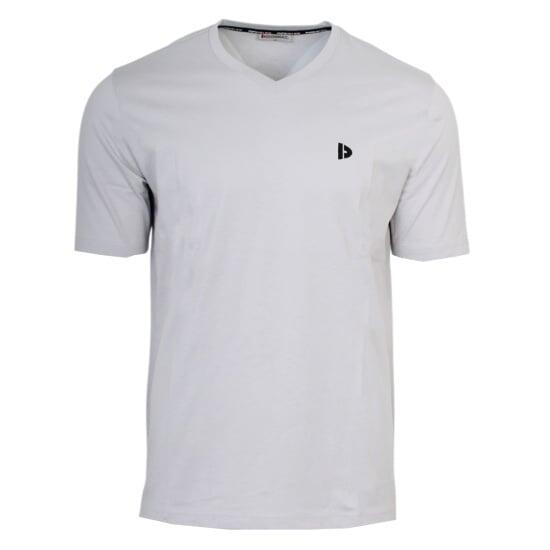 Heren T-Shirt Berno v-neck hals  100% katoen 3/5