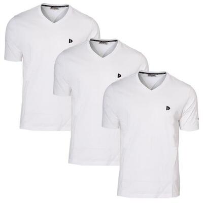 Heren t-shirt berno v-neck hals 100% katoen