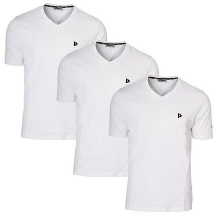 T-shirt homme Berno col V 100 % coton