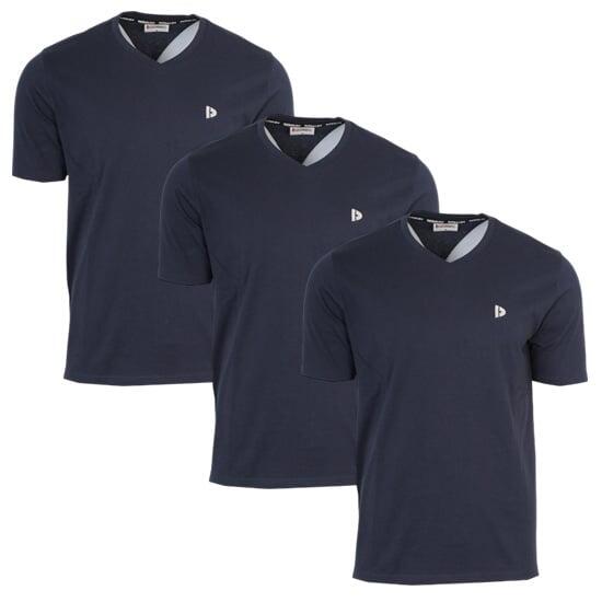 T-shirt homme Berno col V 100 % coton