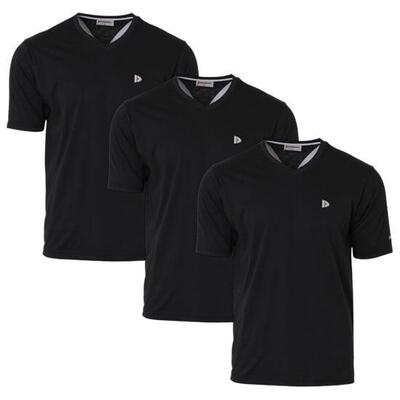 Heren t-shirt berno v-neck hals 100% katoen