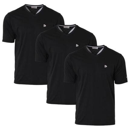 T-shirt homme Berno col V 100 % coton