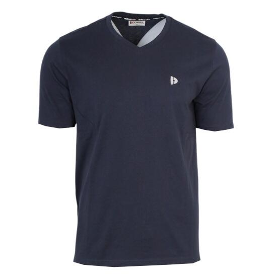 Berno Herren-T-Shirt mit V-Ausschnitt, 100 % Baumwolle 3/5