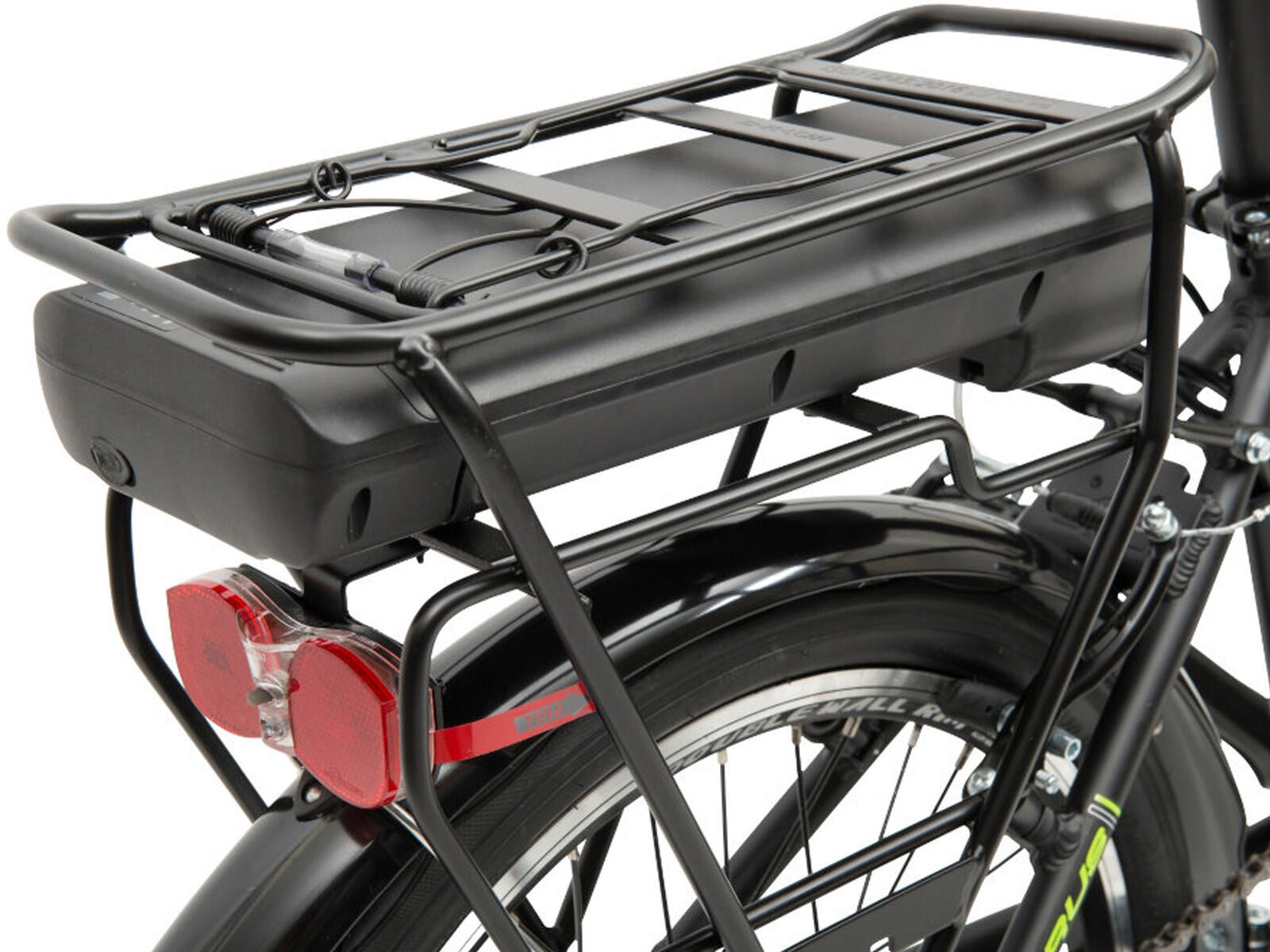 Orus E2100, vouwbare e-bike, 1 versnelling, 20 inch, zwart 3/5