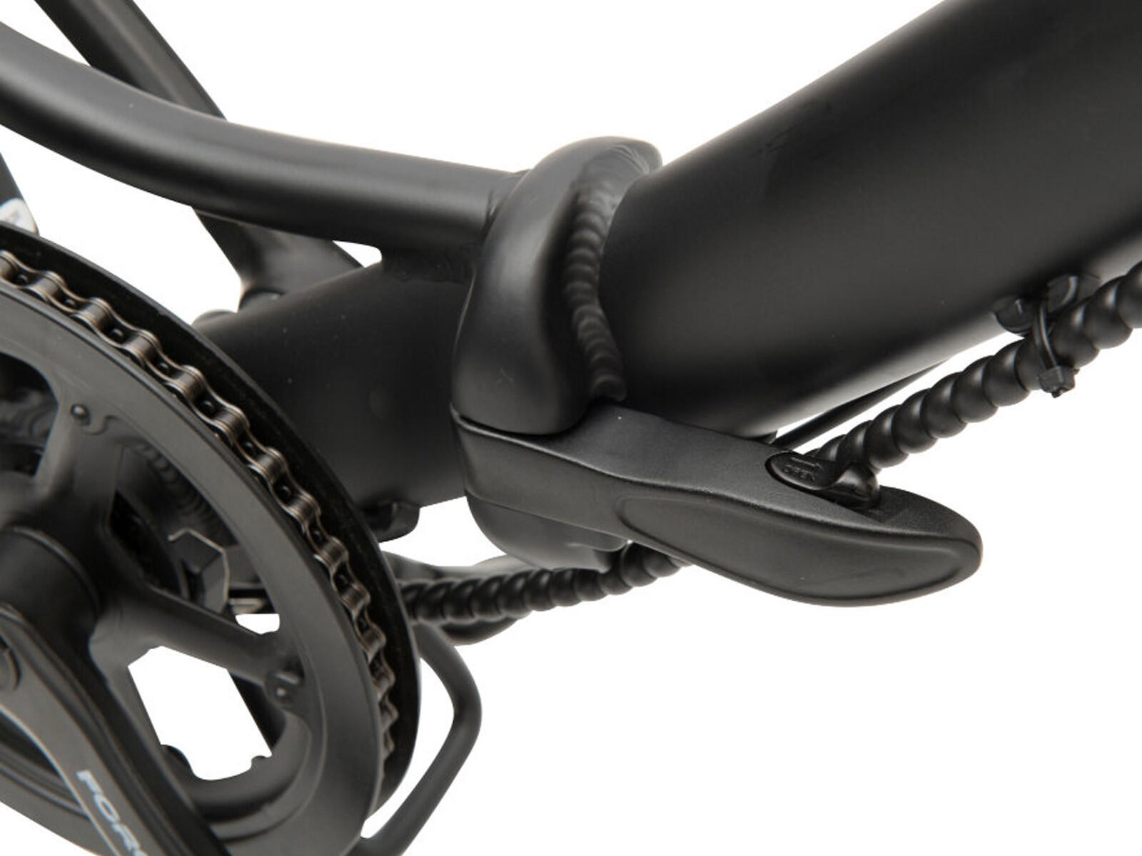 Orus E2100, vouwbare e-bike, 1 versnelling, 20 inch, zwart 2/5