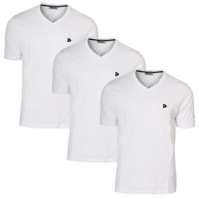 Heren t-shirt berno v-neck hals 100% katoen