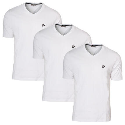 T-shirt homme Berno col V 100 % coton