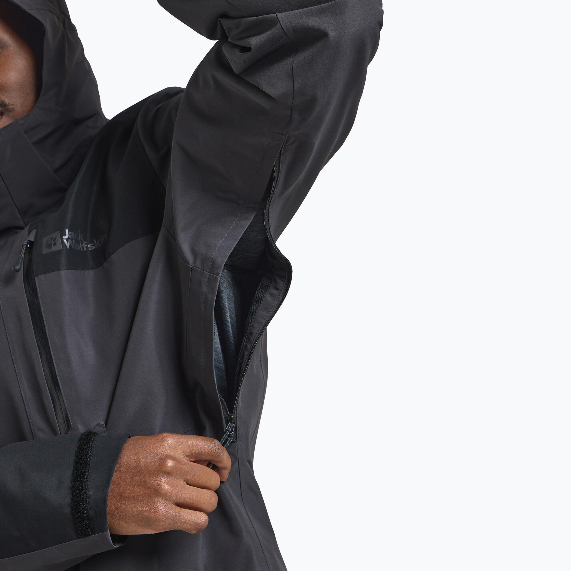 Kurtka przeciwdeszczowa męska Jack Wolfskin Jasper 2L 5/7