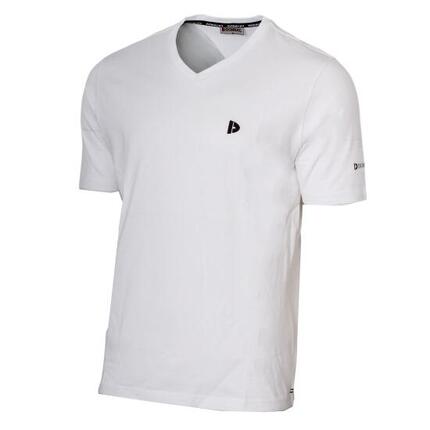 T-shirt homme Berno col V 100 % coton