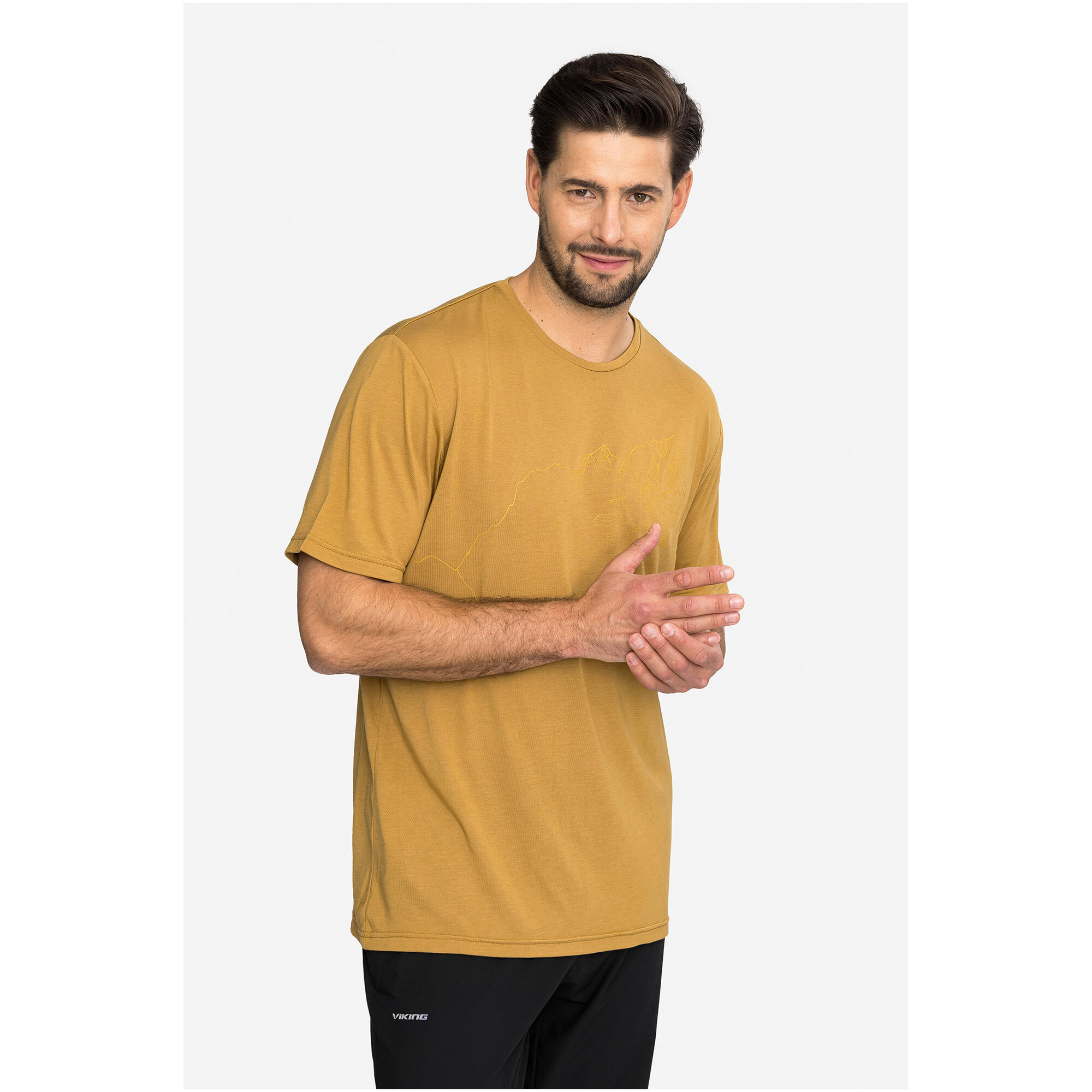 T-shirt męski VIKING Morain Bamboo Man 5/7