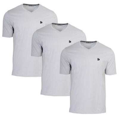 Heren t-shirt berno v-neck hals 100% katoen