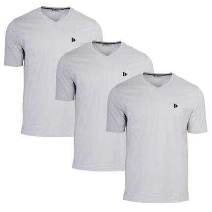 T-shirt homme Berno col V 100 % coton
