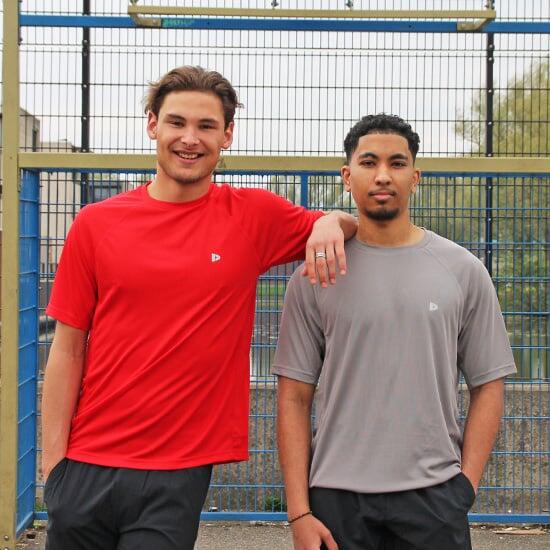 2er-Pack Donnay Heren Multisport-T-Shirt Andre 3/7