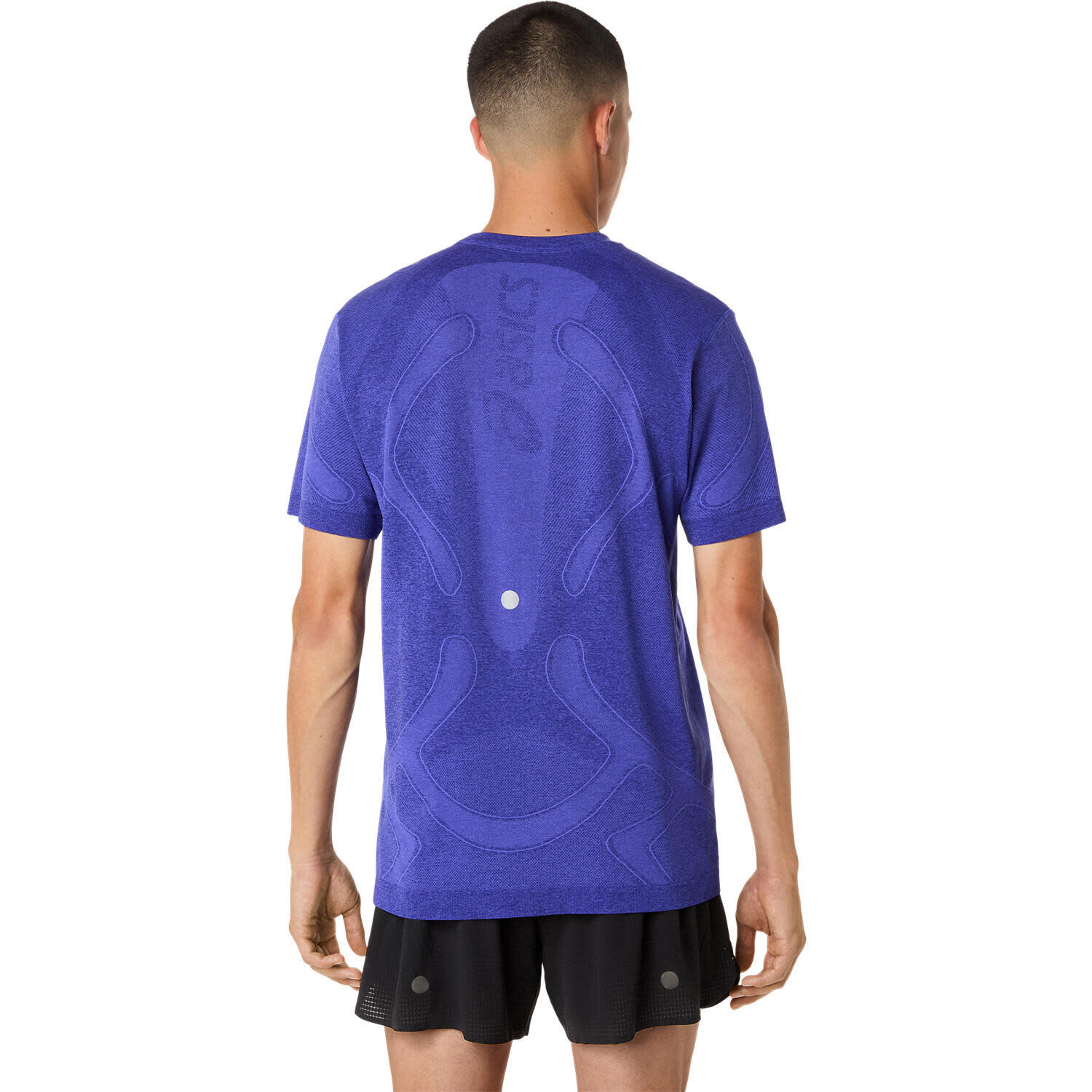 ASICS Road Seamless SS Top - Cobalt/Eggplant 2/6
