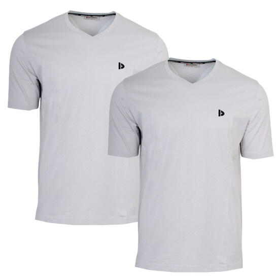 T-shirt homme Berno col V 100 % coton