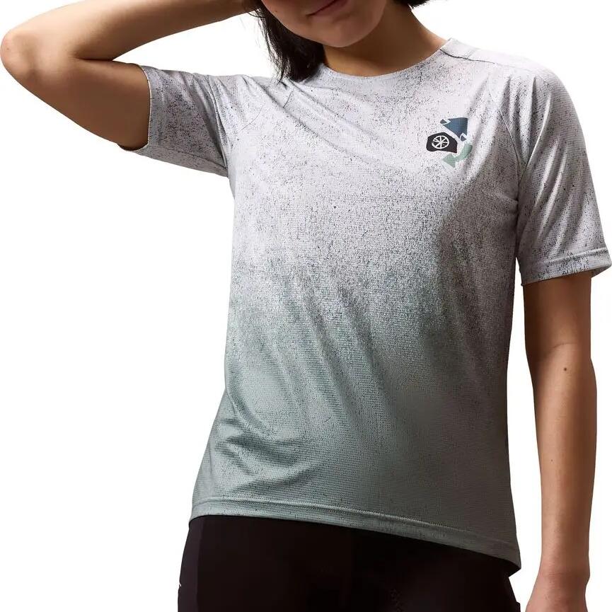 Endura Singletrack Print Short Sleeve Jersey Blue Women's