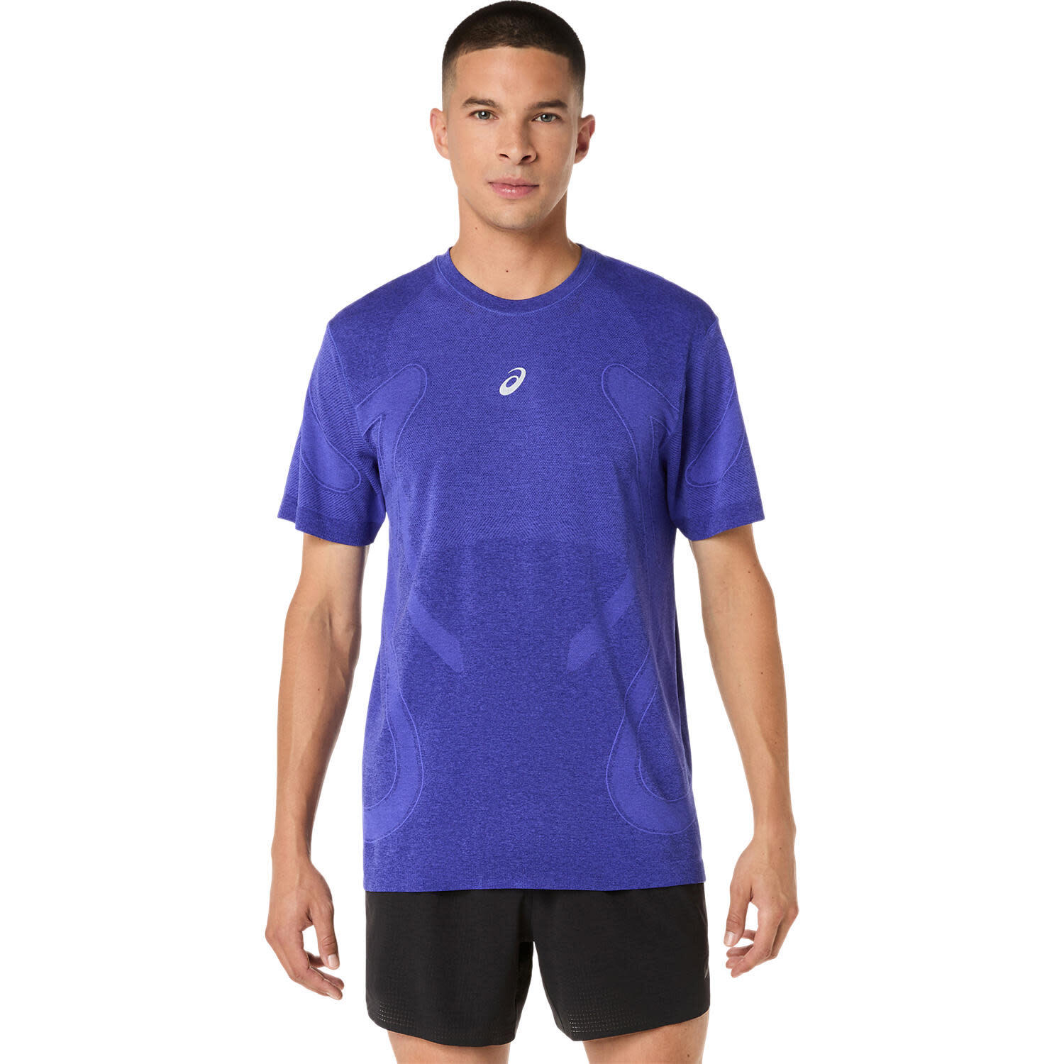 ASICS Road Seamless SS Top - Cobalt/Eggplant 1/6