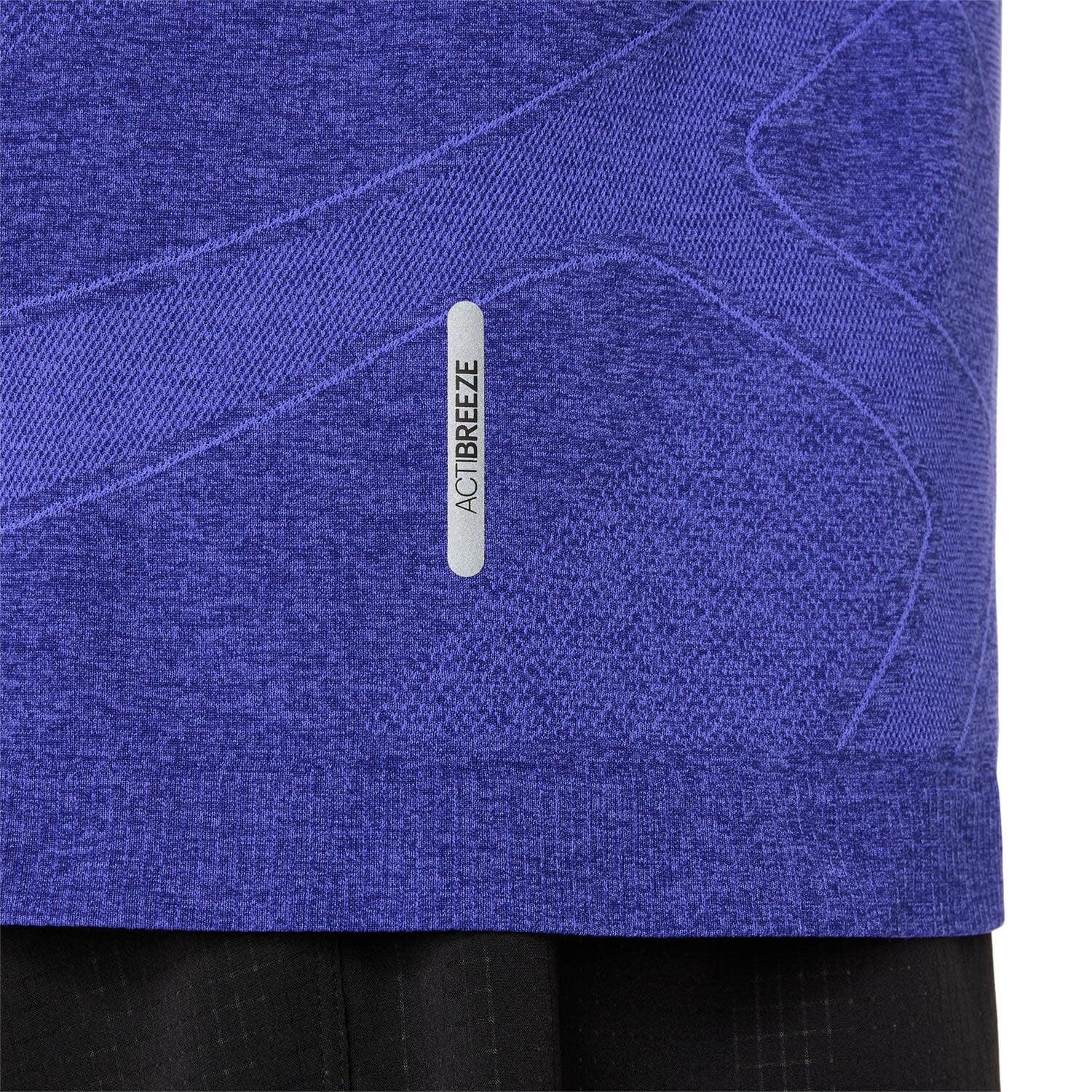 ASICS Road Seamless SS Top - Cobalt/Eggplant 6/6
