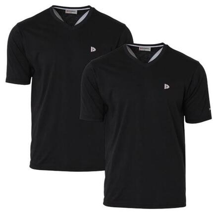 T-shirt homme Berno col V 100 % coton