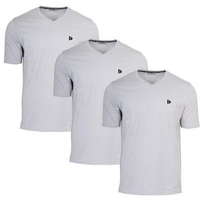 Heren t-shirt berno v-neck hals 100% katoen