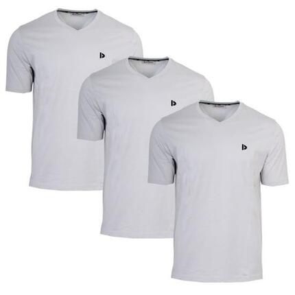 T-shirt homme Berno col V 100 % coton