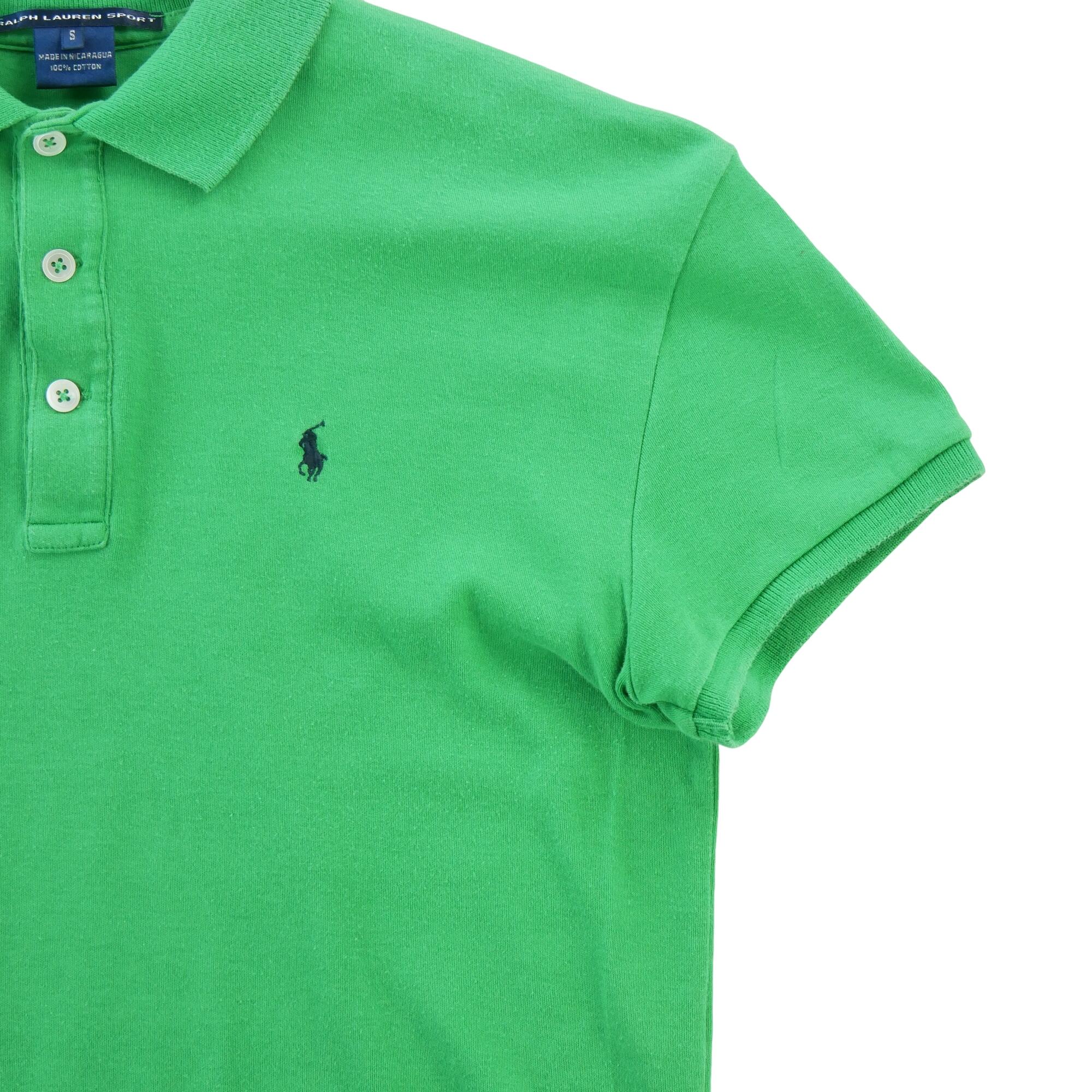 Second hand - Polo maniche corte donna verde Polo Ralph Lauren - Stato buono 3/7
