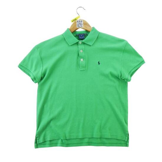 Seconde vie - Polo manches courtes Femme Vert - Bon état