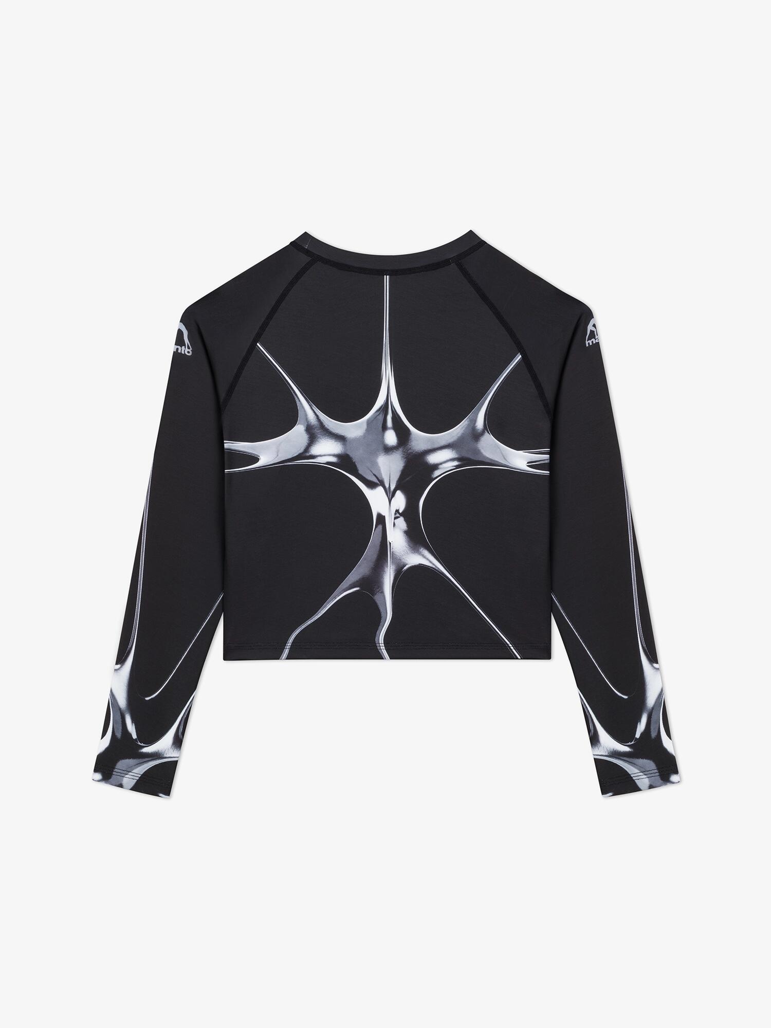 MANTO rashguard CHROME czarny 3/7